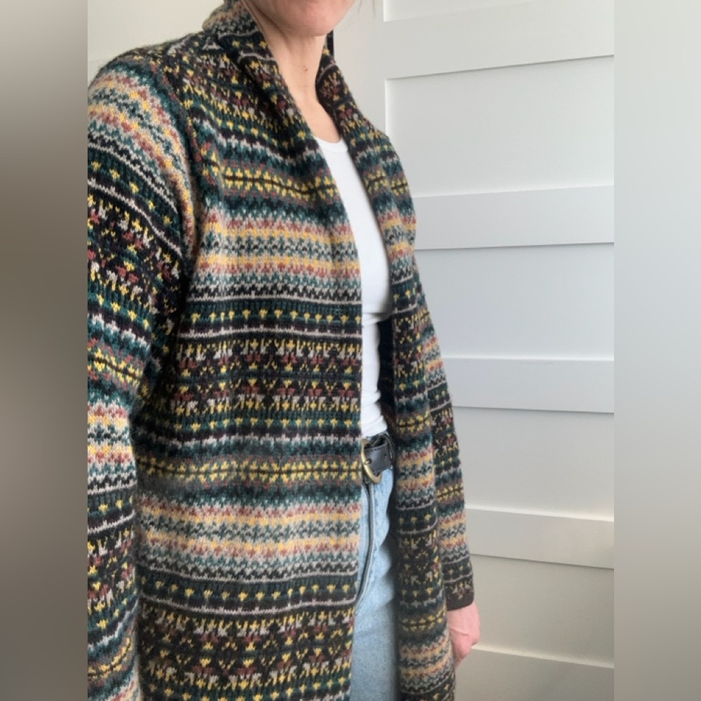 Ruff Hewn Multicolor Patterned Cardigan - Picture 3 of 8